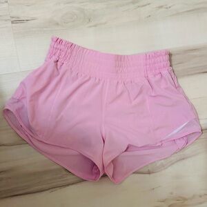 Lululemon Hotty Hot Athletic Shorts Pink Size 6